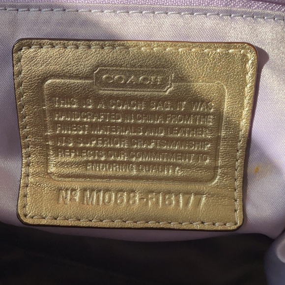 Fun floral Coach handbag - Picture 2 of 6